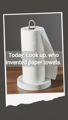 Who Invented Paper Towels?